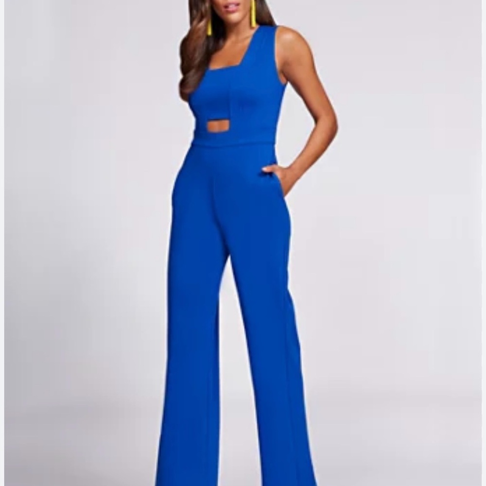 New York & Company Gabrielle Union Cutout Jumpsuit